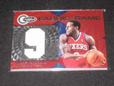 TARJETA DE BALONCESTO CAMISETA USADA AUTÉNTICA CERTIFICADA ANDRE IGUODALA #159/299 Foto 1 de 2