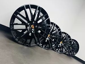 NEW! Genuine 22 Inch Porsche Cayenne Coupe 9YA II Turbo Wheels - Picture 1 of 4