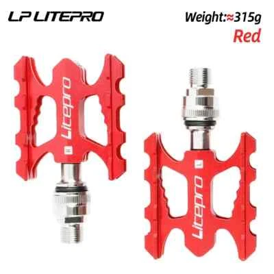 Pedal de bicicleta ultraligero de liberación rápida plegable para bicicleta Foto 1 de 4