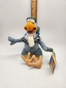 Vintage Dreamworks 2000 Chicken Run Fowler Stuffed Beanie Plush Toy 9” - Picture 1 of 10