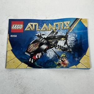 LEGO 8058 Guardian of the Deep - INSTRUCTION MANUAL ONLY - Picture 1 of 7