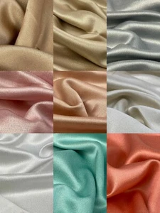 Silk Shining Plain Scarf Quality Wedding Super Soft Hijab Wrap Occasion Shawl - Picture 1 of 21