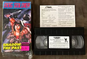Dog Soldier: Shadows of the Past VHS 1992 Anime with English Subtitles VGC - Picture 1 of 3