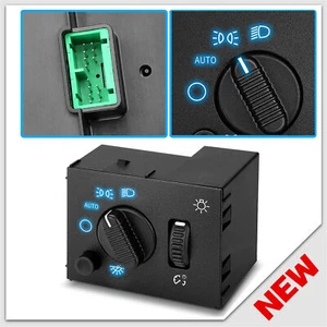 LED Headlight Switch Ice Blue For Chevy Silverado Suburban Tahoe Sierra 03-064C - Picture 1 of 9