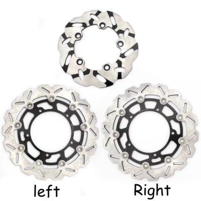 Rotores de freno de disco delanteros traseros CNC para Yamaha YZF R1 2007 2008 2009 2010-2014 Foto 1 de 4