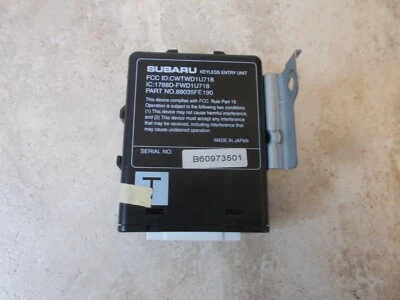 Subaru Impreza Outback Keyless Entry Unit Module 06 07 Used OEM  - Image 1 of 3