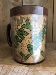 Vintage/Retro Thermo-Serv Kaffeebecher "Larry" Namenstasse Made in USA - Bild 1 von 7