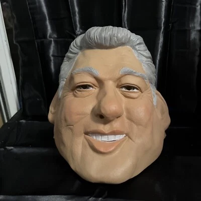 Vintage 1992 Bill Clinton Mask Rubber Latex President New Never Worn Excellent! - Image 1 of 3
