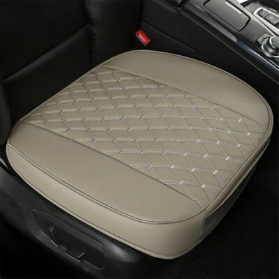 1PCS Car Breathable Front Seat Cover PU Leather Pad Mat Cushion Full Surround - Image 1 of 4