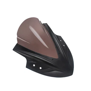 Smoke Windscreen Windshield visor KAWASAKI NINJA 250/300  NINJA 400 2013-2020 - Picture 1 of 5