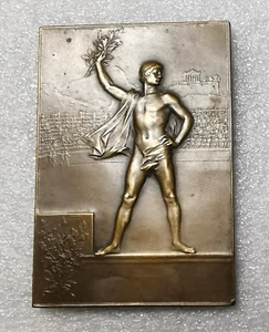 Bronze Medal 1900 Paris Expo / Olympic Games - Picture 1 of 3