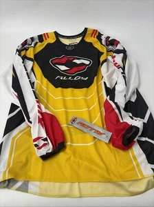 Kit de Motocross Jersey XL Aleación Enduro Combustible Jersey Nuevo Antiguo Stock #10 - Imagen 1 de 16