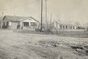 1940er Seguin Texas TX Dirt Road Häuser Stadt Straße Menschen Original Foto P16z85 - Bild 1 von 24