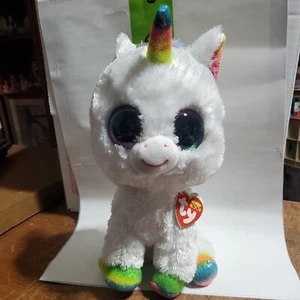 12 TB The Beanie Boos Ty Silk 10 pulgadas Pixy Unicornio - Imagen 1 de 5