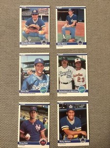 1984 Fleer Baseball #601-#646 - Complete Your Set $1.00 CARDS. NM