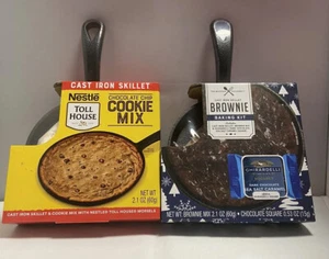 Cast Iron Mini 5'' Skillets Set of 2 NEW The Gourmet Kitchen Collection - Picture 1 of 6