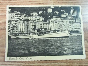 PIROSCAFO COSTA DE ORO POSTKARTE CAMOGLI ITALIEN SCHIFF - Bild 1 von 6