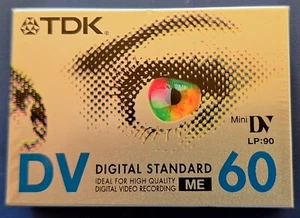 TDK Mini DV 60/90  Kassette NEU und OVP - Bild 1 von 1