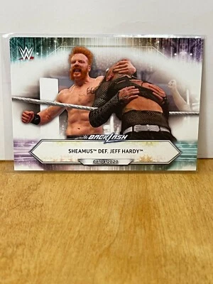 2021 Topps WWE #87 Sheamus vs Jeff Hardy - Image 1 of 2