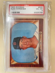 1955 Bowman Russ Kemmerer #222 VG-EX 4