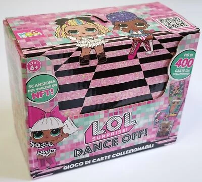 MGA ENTERTAINMENT L.O.L. LOL Surprise TCG Dance Off Box 24 Bustine Cards Ed. Italia