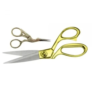 Birch Premium Gold Set 2 Scissors Fabric and Embroidery - Foto 1 di 1