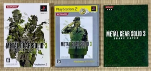 Metal Gear Solid 3 Snake Eater Special Pack Limited - PS2 Playstation 2 - Japan - Picture 1 of 11
