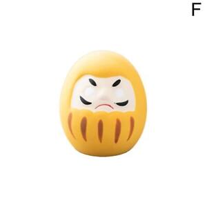 Japanese Traditional Style Daruma Doll, Statue Ornament Collectible New E4P0