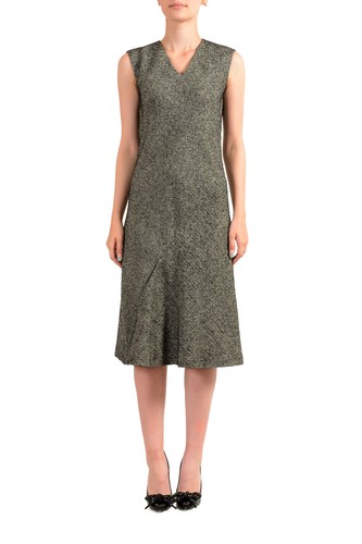 Abito smanicato donna multicolore lana mohair Maison Margiela US S IT 40