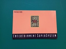 New!!! nec turbografx 16 tg16 manual instructions leaflet noticia manuel repro