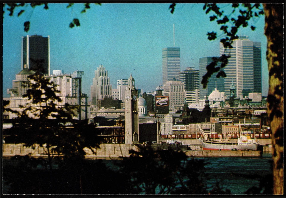 Canada - 8 Cents Mint Postal Card - Montreal Skyline View - Mint - Very Nice! - Image 1 of 2