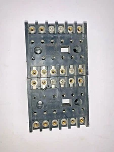 CUSTOM CONNECTOR RELAY SOCKET, SD12, 12 PIN, 10 AMP, 600 VOLT, LOT OF 2** - Picture 1 of 5