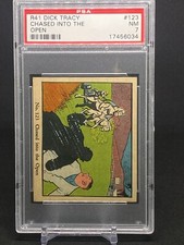 1937 R41 Dick Tracy #123 Chased into the Open PSA 7 - Near-Mint NM!!