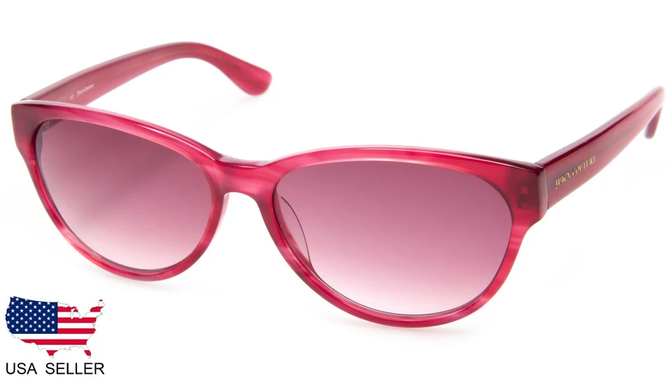 NUEVAS GAFAS DE SOL JUICY COUTURE JU 523/S RH4 HC FUCSIA/MERLOT BURG 57-15-130 B42 Foto 1 de 4