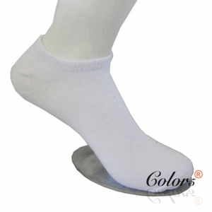 6 Pairs Socks Premium Cotton Low Cut Sport Socks size 2-8 - Picture 1 of 6