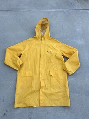 Vintage Stearns First mate Fishing Jacket PVC Men’s Size Large Vintage Boat Coat - Image 1 of 4