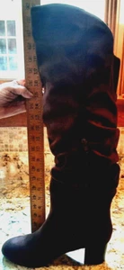 COMFORTVIEW HALBHOHE STIEFEL - DUNKELBRAUNE HOHE STIEFEL - DAMEN 9 M - NEU OHNE KARTON - Bild 1 von 10