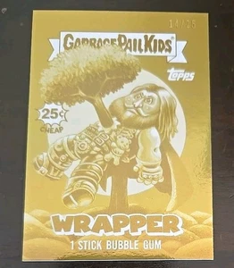 Garbage Pail Kids 2025 TOPPS INTERGOOLACTIC MAYHEM RARE GOLD WRAPPER CARD #12 - Picture 1 of 3