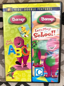 Barney Kids' Double Features: Now I know My ABC's & Let's Play School DVD 2007 - Foto 1 di 4