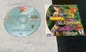 Marvel vs. Capcom 2 (Sega Dreamcast, 2000) Original Disc und Handbuch - getestet - Bild 1 von 6