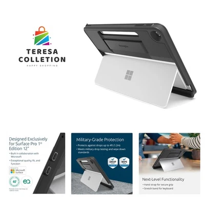 Military-Grade Blackbelt EQ Case for Surface Pro 12 - Ultimate Travel Companion - Image 1 of 4