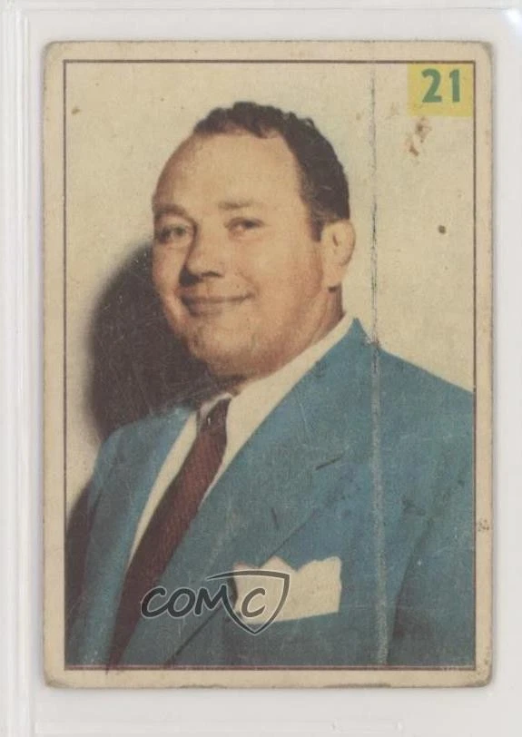 1955-56 Parkhurst Wrestling Warren Bockwinkle #21 - Image 1 of 2