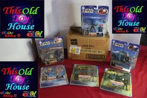 STAR WARS AOTC DELUXE FIGURENKOFFER / 6 JANGO YODA MACE DARTH TYRANUS + Zubehör Sets - Bild 1 von 8