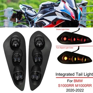 Luz trasera de señales de giro LED traseras para BMW S1000RR 2023-2025 M1000RR 2023-2024 - Imagen 1 de 14