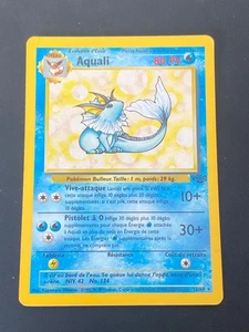 CARTE POKEMON AQUALI 12/64 FR HOLO WIZARDS JUNGLE - BE/TBE - Imagen 1 de 13