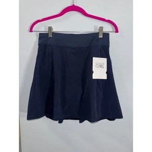 Athleta Girl school day skort Jupe short skirt shorts navy girls XL 14 brand new - Picture 1 of 9