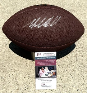 MIKE MACDONALD Seahawks SIGNED NFL Football JSA COA SEATTLE - Picture 1 of 3