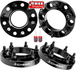  Espaciadores de rueda centrados en buje de 1 pulgada 6x5,5 con para Tacoma Espesor: 1 pulgada - Imagen 1 de 8