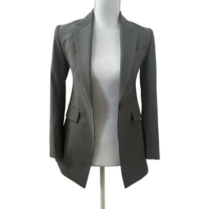THEORY Etiennette Blazer Stretch-Wolle Grün Größe 00�� - Bild 1 von 10
