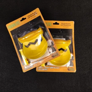 Menge 2 NEUE Peanuts Charlie Brown Kürbis Schnitzsets mit Schaufel & Säge - Bild 1 von 8